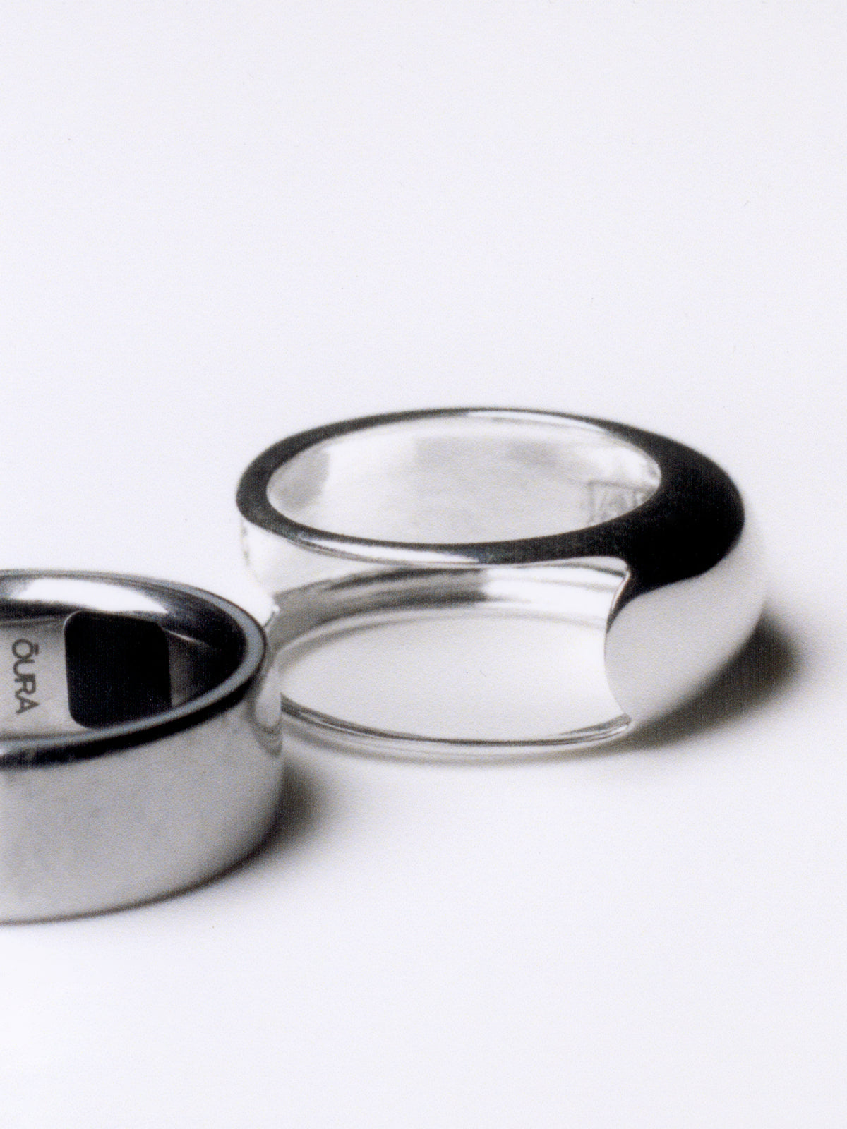 Silver Oura Ring Cover