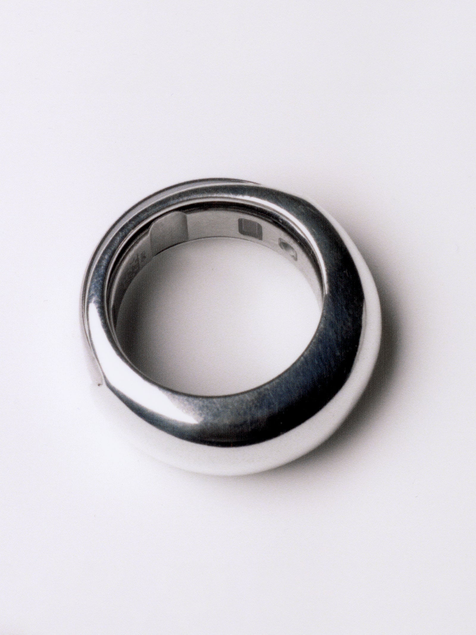 Silver Oura Ring Cover