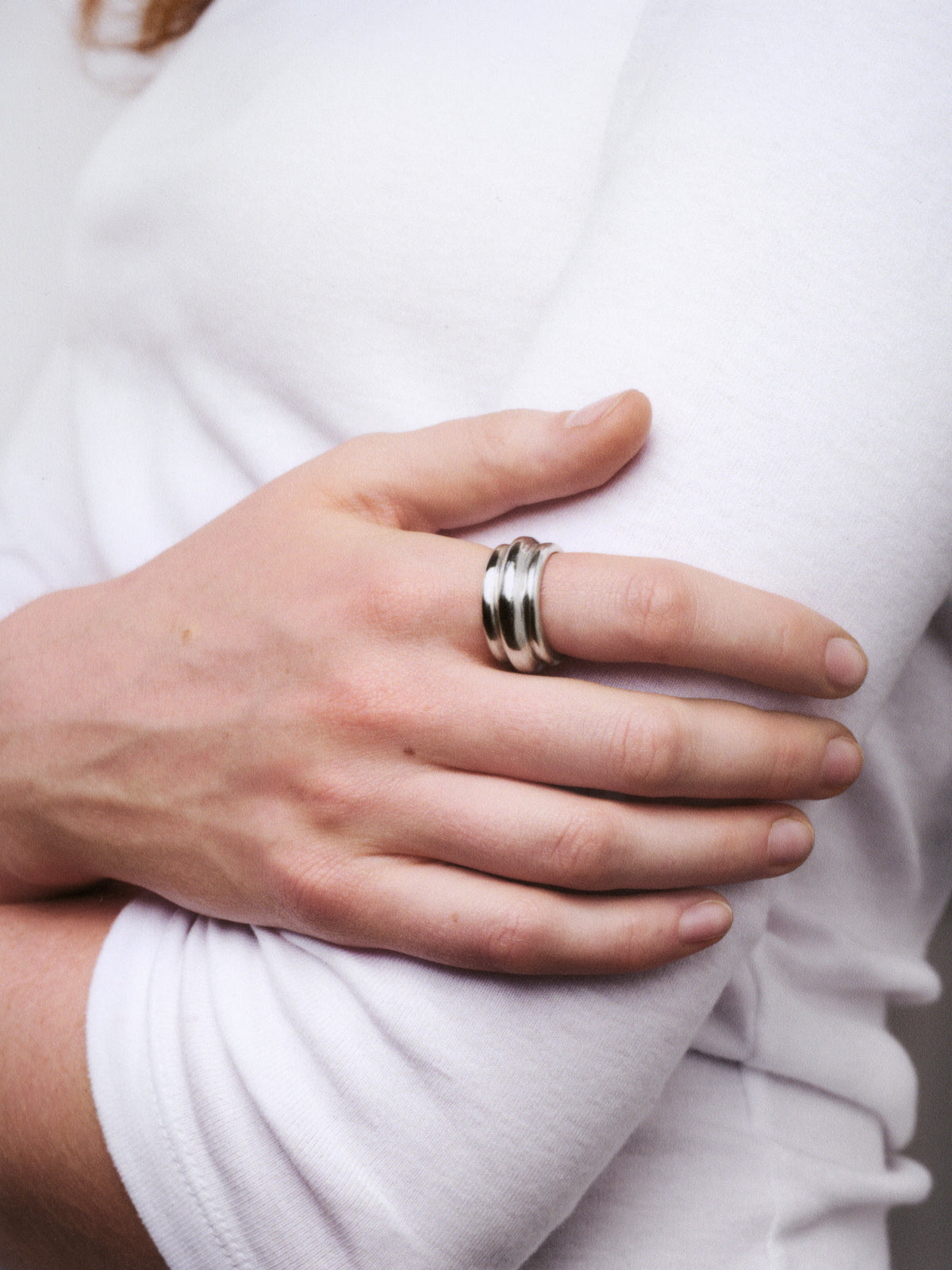 Ridge Band Ring
